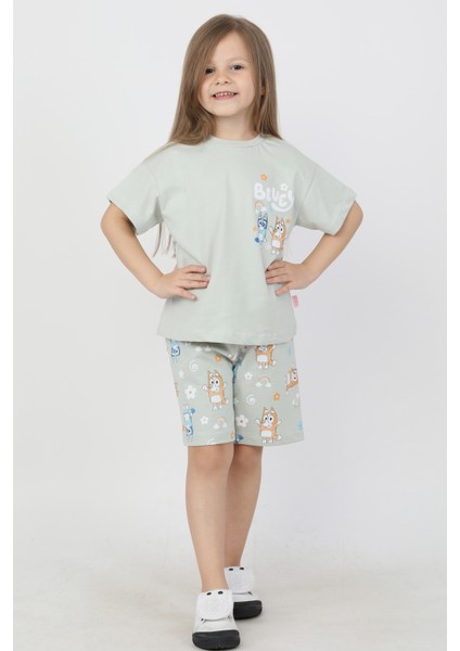 Bluey Köpekli Kız Çocuğu 2 Li Takım 4874 modelleri