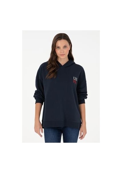 Rc-Green Lacivert Kadın Sweatshirt 1949813