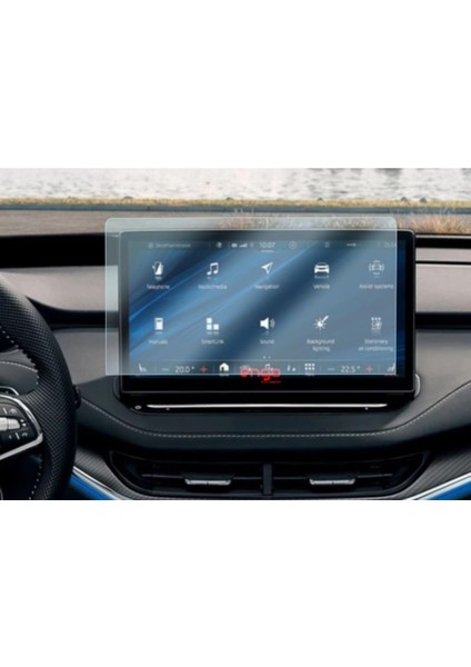 Skoda Enyaq Coupe 13 Inç Ekran Koruyucu Multimedya Nano