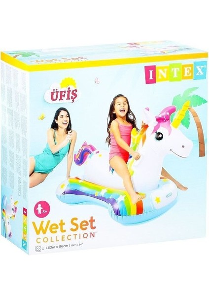 IBN57552 Sihirli Unicorn Binici 163X86 cm - Vardem Oyuncak