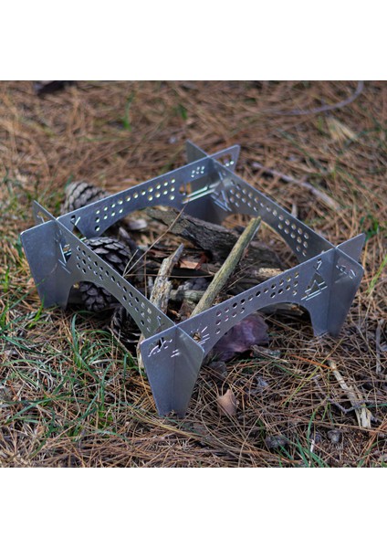 Kamp Ayısı® Ottomanfire™ Bushcraft Jel Yakıtlı Osmanlı Ocağı