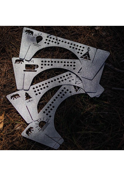 Kamp Ayısı® Ottomanfire™ Bushcraft Jel Yakıtlı Osmanlı Ocağı