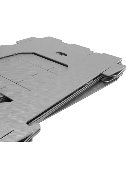 ® Inox™ 1mm Paslanmaz Galvaniz Çelik Su Geçirmez Çantalı Ateş Kutusu
