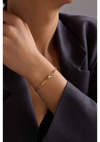 Altın Yıldız Bileklik 19 cm fiyatları