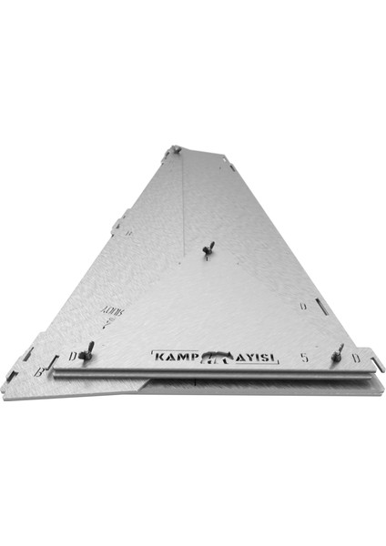 Kamp Ayısı® Blazepeak™ Katlanabilir Outdoor Piramit Soba ve Taşınabilir Bahçe Şöminesi 3mm Galvaniz Çelik indirimleri
