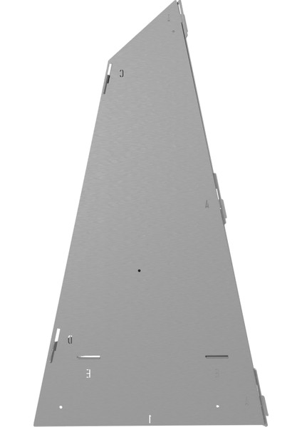 Kamp Ayısı® Blazepeak™ Katlanabilir Outdoor Piramit Soba ve Taşınabilir Bahçe Şöminesi 3mm Galvaniz Çelik