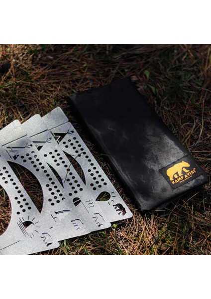 Kamp Ayısı® Ottomanfire™ Bushcraft Jel Yakıtlı Osmanlı Ocağı