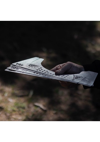 Kamp Ayısı® Ottomanfire™ Bushcraft Jel Yakıtlı Osmanlı Ocağı