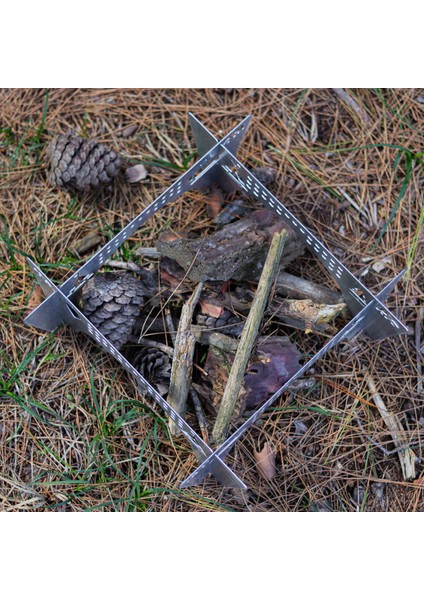 Kamp Ayısı® Ottomanfire™ Bushcraft Jel Yakıtlı Osmanlı Ocağı