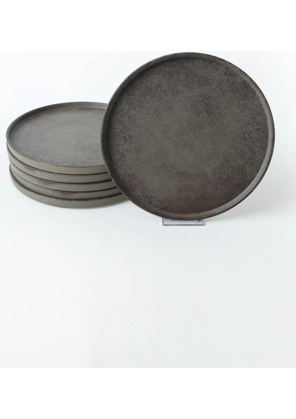 Vintage Stackable Servis Tabağı 27 cm 6 Adet