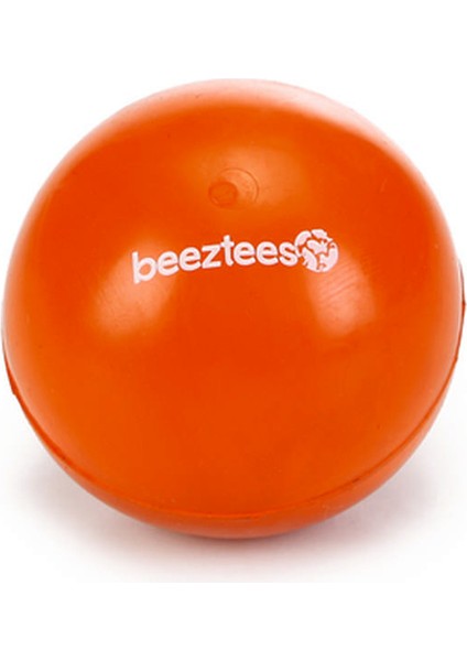 Köpek Oyuncağı, Dolu Top, Kauçuk, Turuncu, 5cm