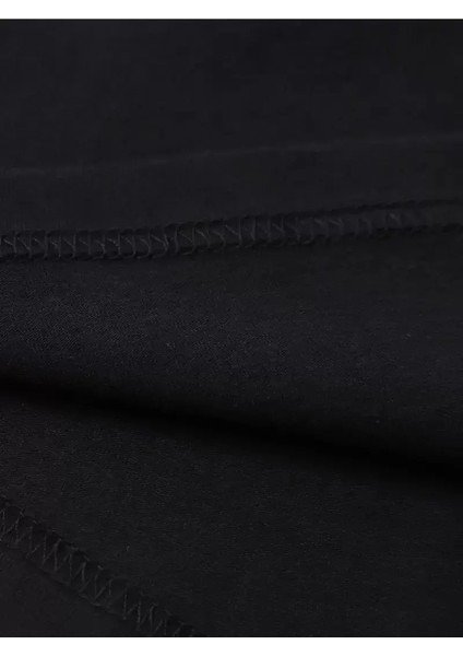20/1 Penye Compack Spaceballs Erkek Baskılı Oversize Bisiklet Yaka Kısa Kol Yazlık T-Shirt - Siyah modelleri