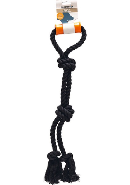 Köpek Oyuncağı, Diş İpi, Tpr Tutamaçlı, Siyah, 60x13x7cm, 390gr fiyatları