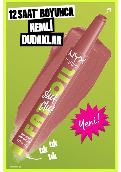 Fat Oil Slick Click Parlatıcı Dudak Balmı - 19 Caption This