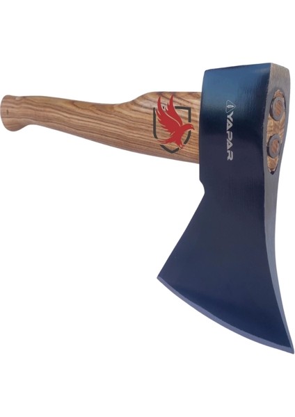 Ahşap Saplı Dövme Çelik Kamp Baltası 1 kg