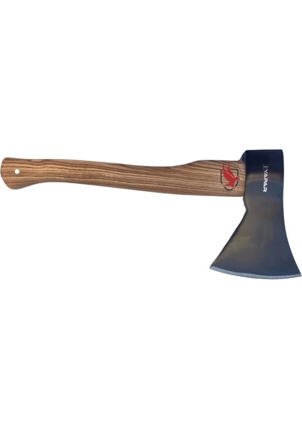 Ahşap Saplı Dövme Çelik Kamp Baltası 1 kg