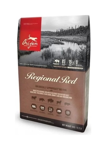 Regional Red Tahılsız Sığır Etli Yavru Yetişkin Köpek Maması 11.4 kg