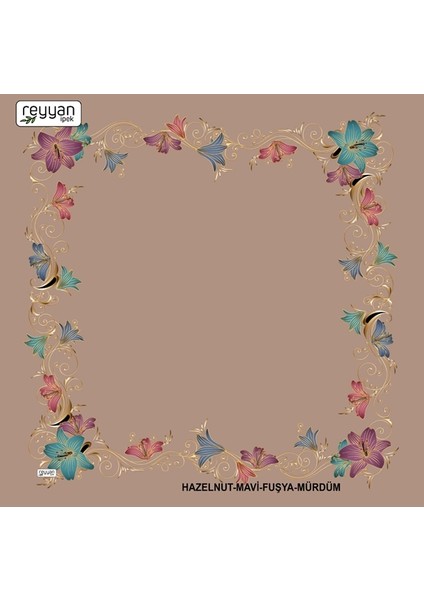 Ipek Desenli Oyalık Yazma - Desen-05 - Renk-17
