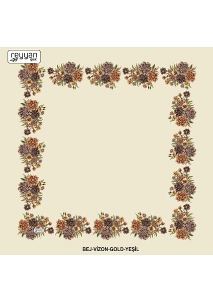 Ipek Desenli Oyalık Yazma - 14983 - Renk-03