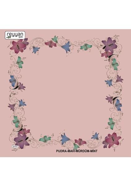 Ipek Desenli Oyalık Yazma - Desen-05 - Renk-23