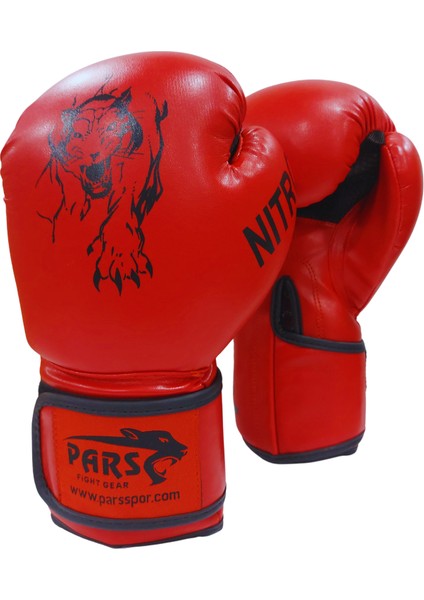 Nitro Boks Kick Boks Muay Thai Eldiveni Kırmızı fiyatları