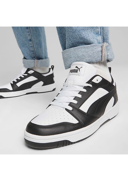 Rebound V6 Low Siyah - Beyaz Unisex Sneaker 392328-01