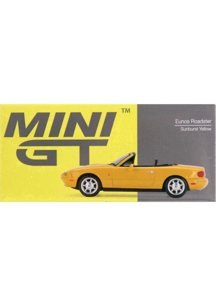 Mini Gt 1:64 Eunos Roadster Sunburst Yellow