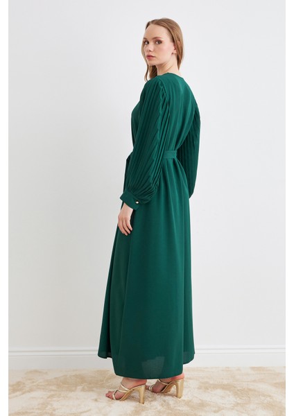 Kolları Piliseli Abaya - Zümrüt fırsatları