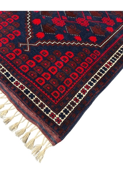 El Dokuma Sıfır Yağcıbedir Halısı 81X133 Lacivert Kök Boya Halı fiyatları