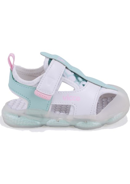 Live 332B525Y217 Beyaz Ortopedik Günlük Işıklı Kız Çocuk Spor Sandalet fiyatları