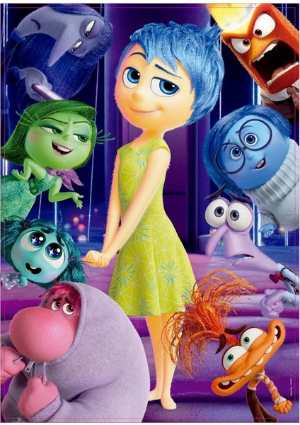 2X500 Parçalık Ters Yüz 2 Çocuk Puzzle - 20101 - Inside Out 2