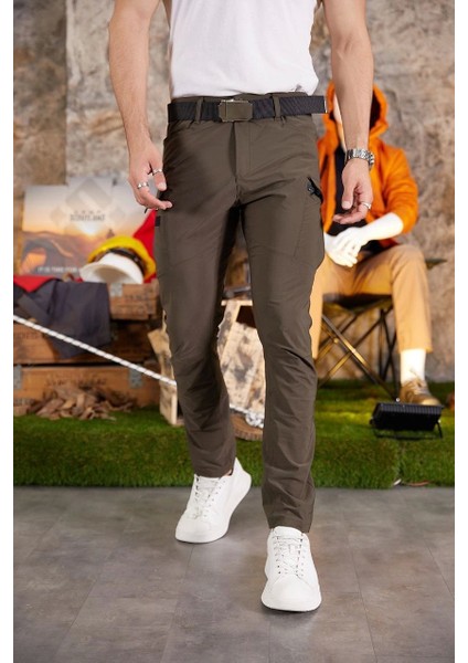 Alemdar Model Erkek Kadın Outdoor Spor Likralı Yazlık Taktik Pantolon