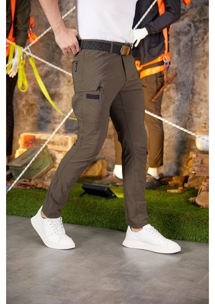 Alemdar Model Erkek Kadın Outdoor Spor Likralı Yazlık Taktik Pantolon