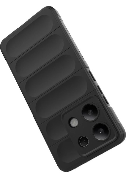 Xiaomi Redmi Note 13 Pro 4g Kılıf Optimum Silikon - Siyah Zrnet
