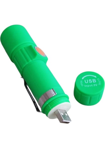 3 Modlu Plastik Kasa Mini El Feneri