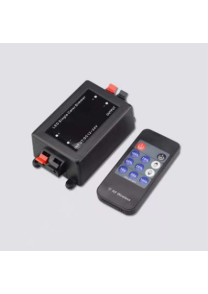 El Kumandası Tek Renkli Uzaktan Kumanda LED Işık Remote Kontrol Can Destekli 12M Dc 5-24V 8A