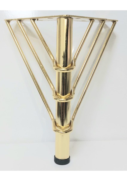 12 cm Gold Metal Telli Mobilya Ayağı