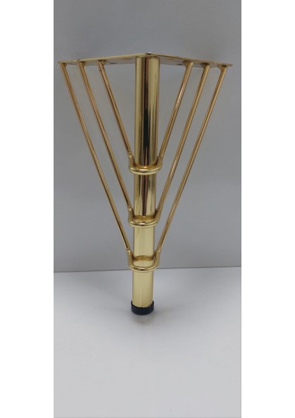 12 cm Gold Metal Telli Mobilya Ayağı