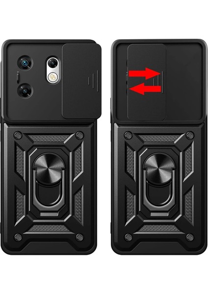 Infinix Zero 30 4g Kılıf Pars Lens Yüzüklü Silikon - Lacivert Zrnet