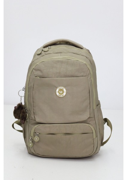 Sevimli Peluş Figürlü Günlük Kadın Sırt Çantası – Şık, Kullanışlı, Okula ve Seyahate Uygun