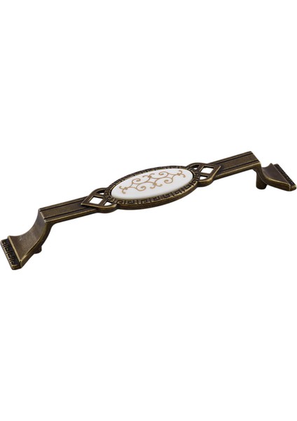 Antik Sarı Metal Kulp (128 mm - 12.8 Cm) Mobilya Mutfak Çekmece Dolap Kulpu Kulbu Eskitme Kulpları modelleri