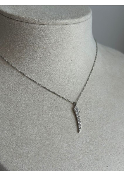 Elif Harfli Garantili Gümüş Kolye fırsatları