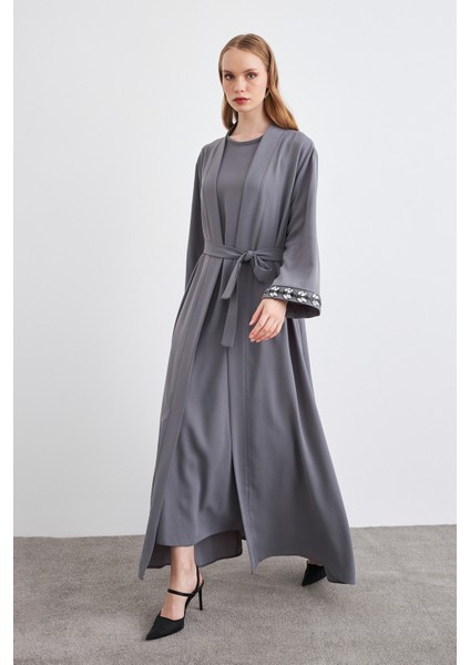 Rita Abaya Takım - Gri