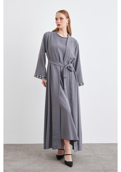 Rita Abaya Takım - Gri fiyatları