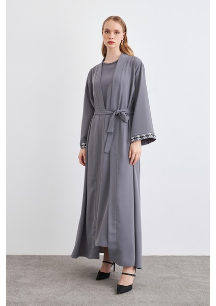 Rita Abaya Takım - Gri fırsatları