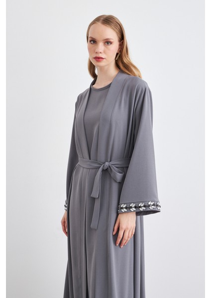 Rita Abaya Takım - Gri indirimleri