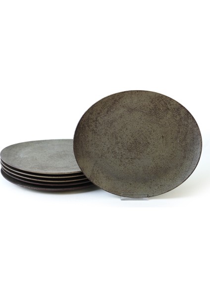 Mat Toprak Stella Servis Tabağı 32 cm 6 Adet 20572
