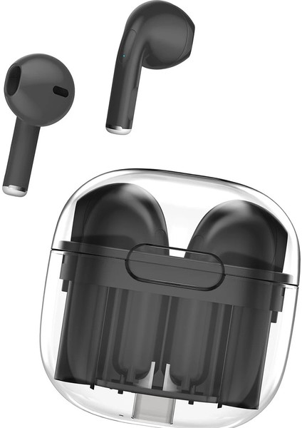 Ls-09 Bluetooth 5.3 Tws Kablosuz Airpods Kulaklık - Siyah Zrnet