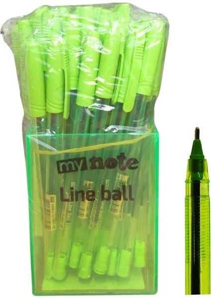 Line Ball 50'li Pp Kutu Neon Yeşil