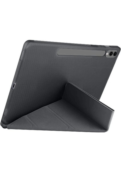 Samsung Galaxy X610 Tab S9 Fe Plus 12.4 Kılıf Kalemlikli Mars Tablet Kılıfı - Siyah Zrnet